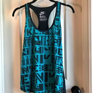 NIKE Dri-Fit Active Nike print Tank Top